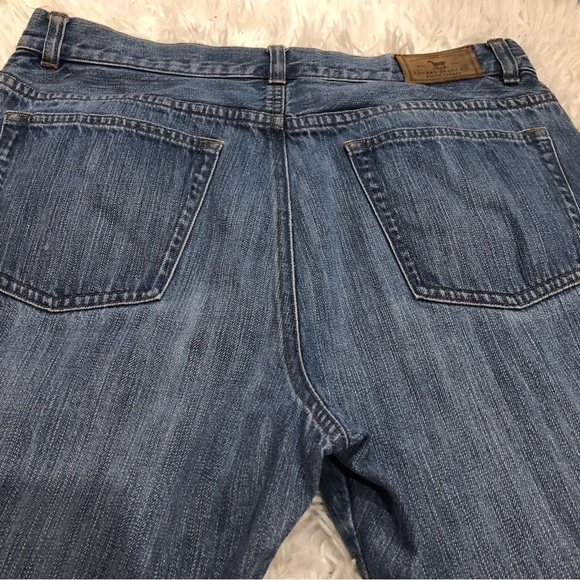 Vtg Ralph Lauren Jeans Co. Lauren Green Label Stirrup Denim Jean size 10 - Picture 9 of 14